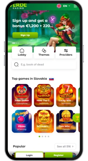 Vyberte si online kasíno