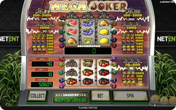 Mega Joker mechanika automatu