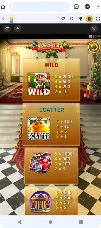 Foxin wins slots