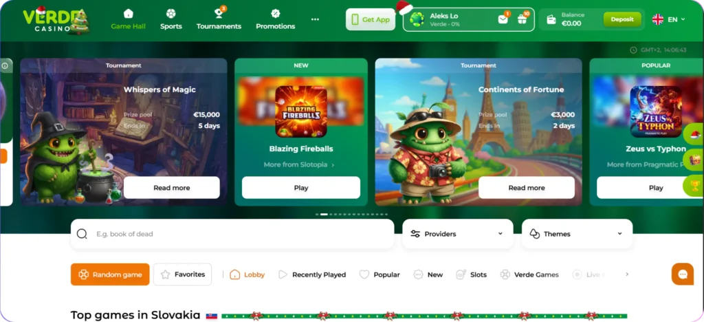 verde casino recenzia