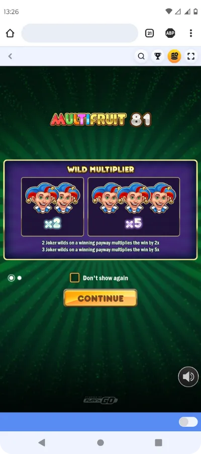 MultiFruit 81
