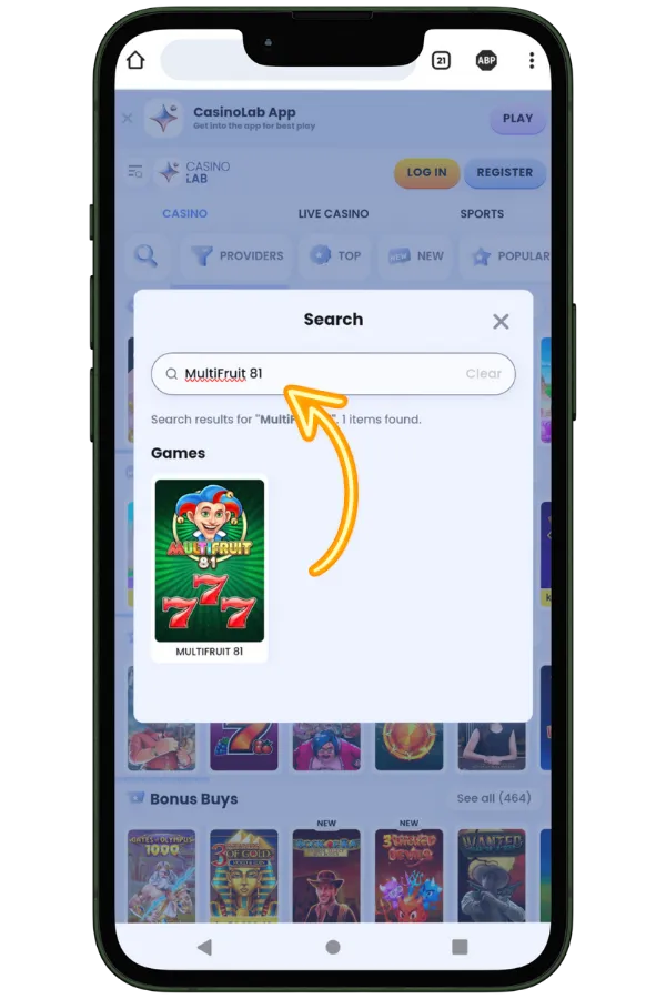 MultiFruit 81 najdite hru