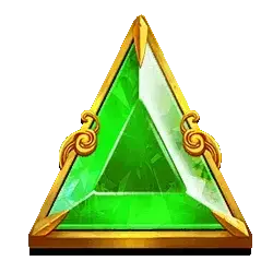 Green triangle symbol