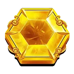 Yellow hexagon symbol