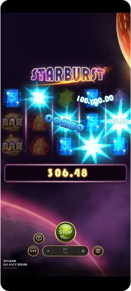 starburst gameplay