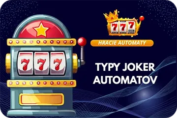 `Typy Joker Automatov podľa valcov a výherných línií – 3, 4, 5 a 9-valcové sloty`